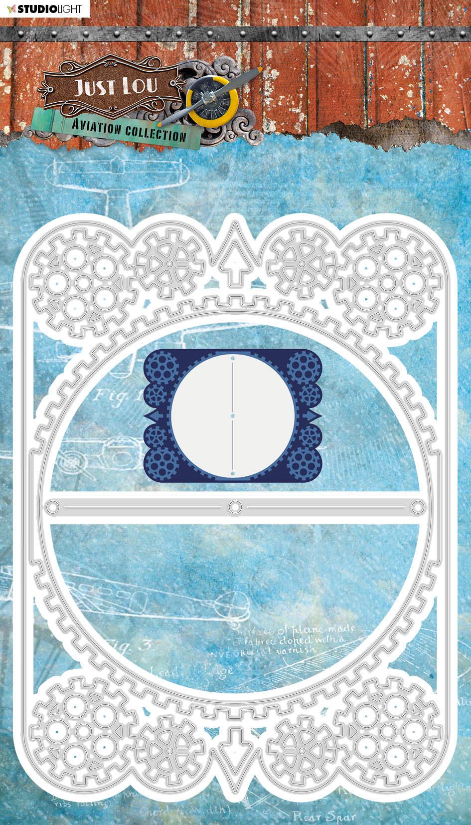 JL Cutting & Embossing Die Aviation Collection 146x195mm nr.16