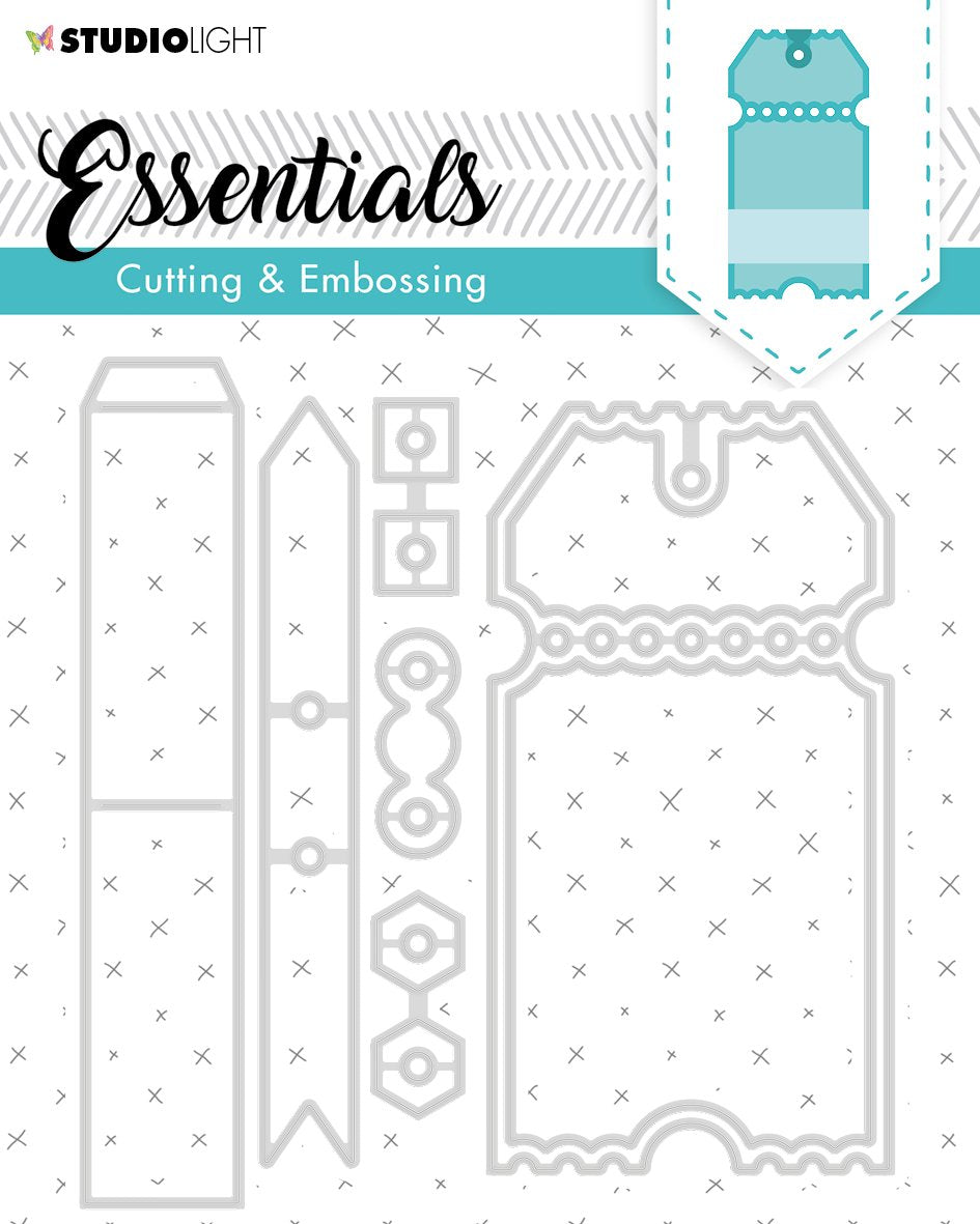 Embossing Die Cut Stencil Essentials nr.276