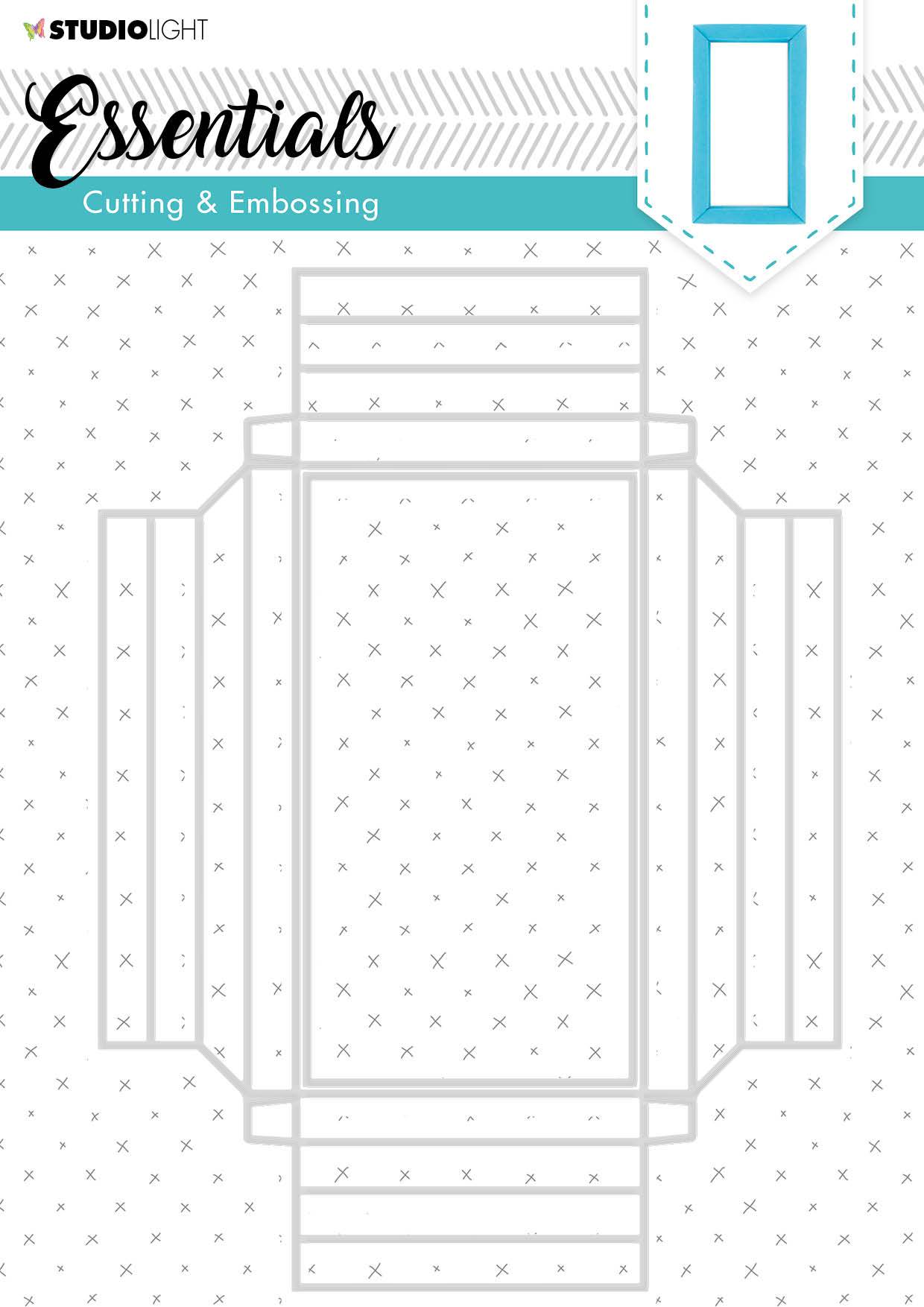 SL Cutting & Embossing Die Big Frame Box Essentials 169x233mm nr.302