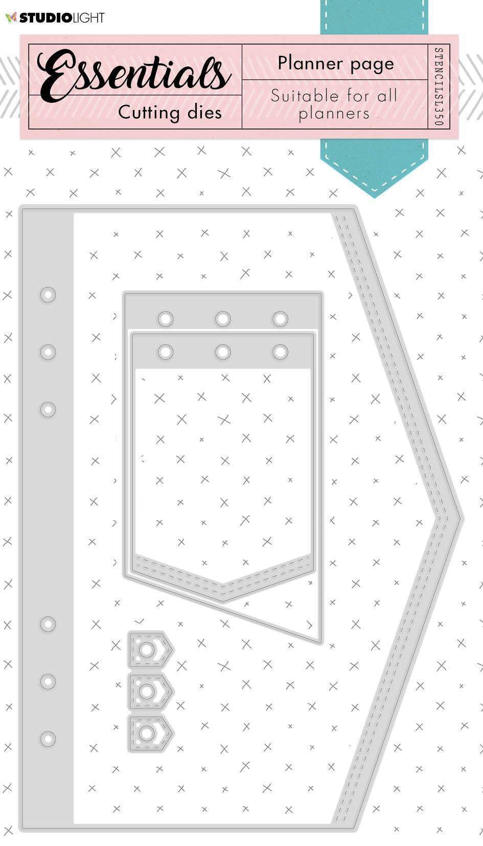 Cutting Die Jeans Planner Essentials nr.350