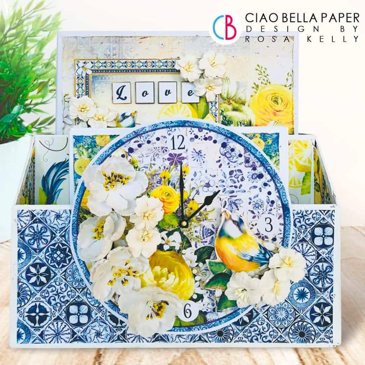 Ciao Bella Sicilia Paper Pad 6"x6" 24/Pkg
