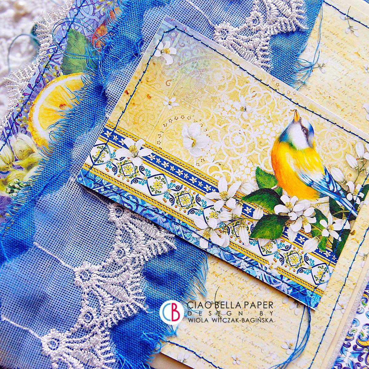 Ciao Bella Sicilia Paper Pad 6"x6" 24/Pkg