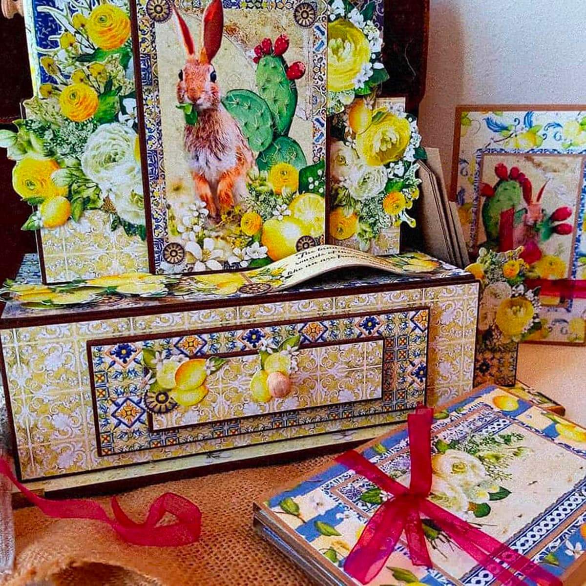 Ciao Bella Sicilia Patterns Pad 12"x12" 8/Pkg