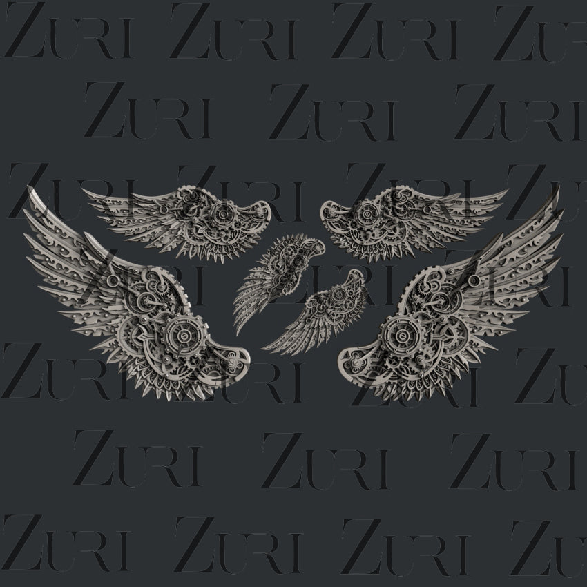 Zuri Designs Steampunk Wings