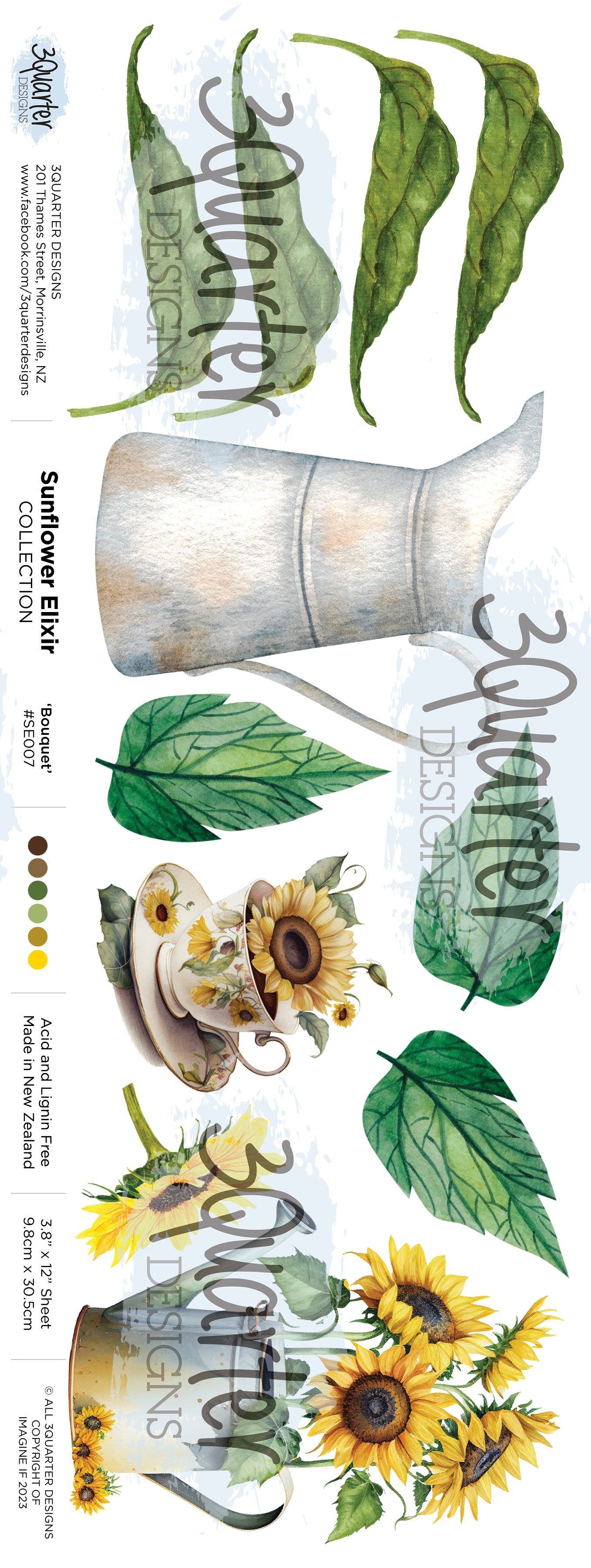 Sunflower Elixir 12x12 Collection Pack