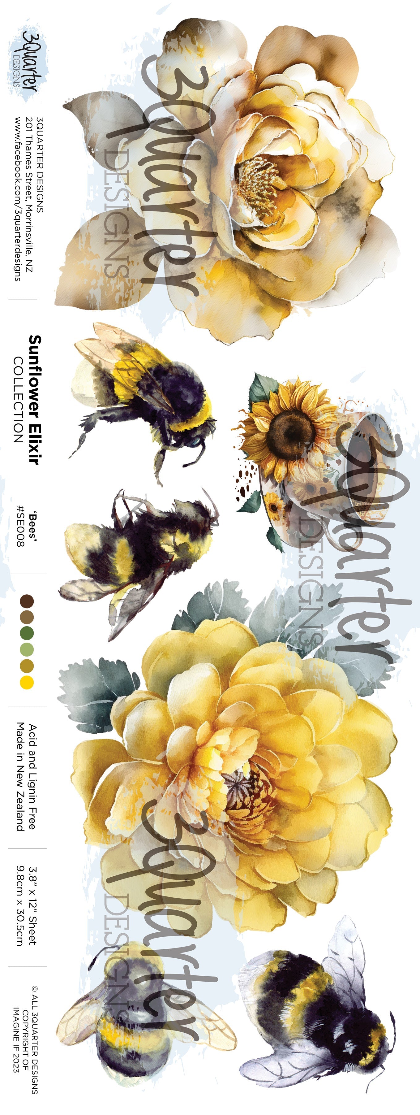 Sunflower Elixir 12x12 Collection Pack
