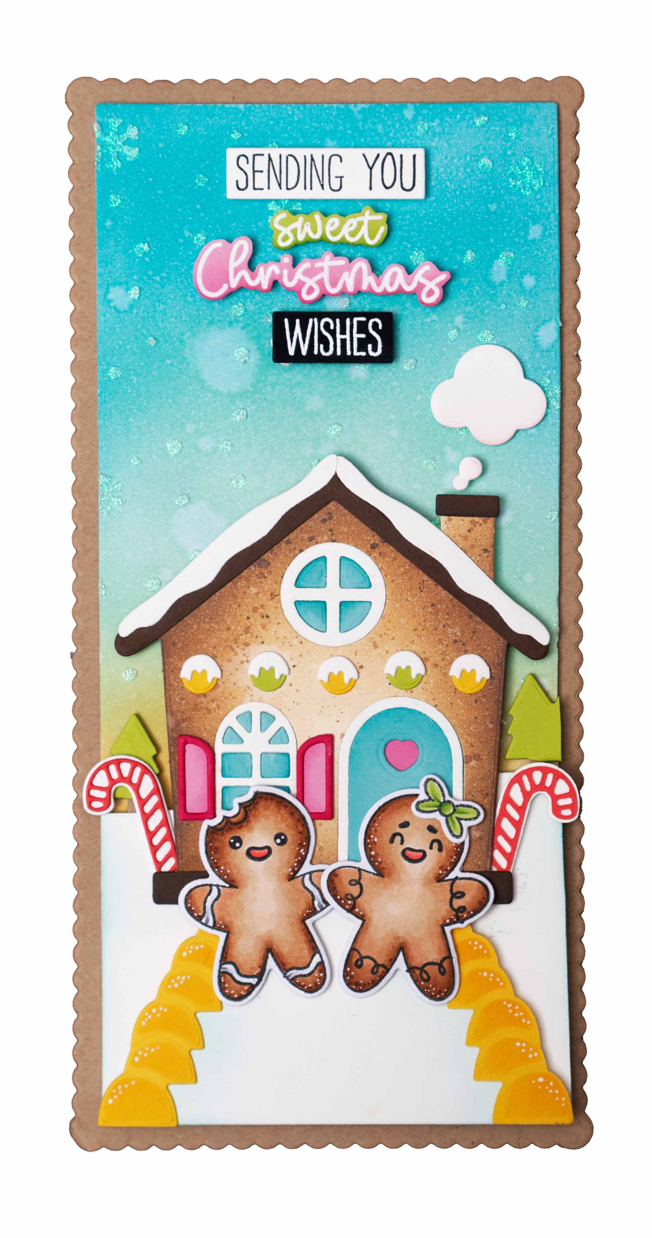 SS Stamp & Cutting Die Gingerbread Sweet Stories 215x160x1mm 69 PC nr.50