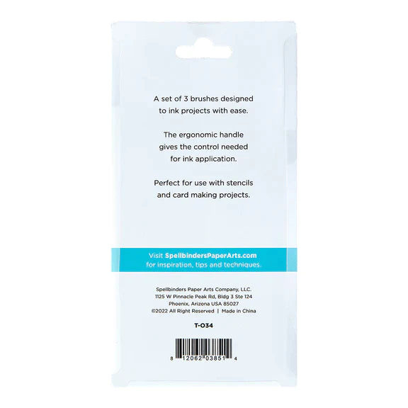 Blending Brushes (3 Pack) from Card Shoppe Collection by Spellbinders