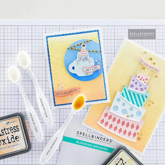 Blending Brushes (3 Pack) from Card Shoppe Collection by Spellbinders