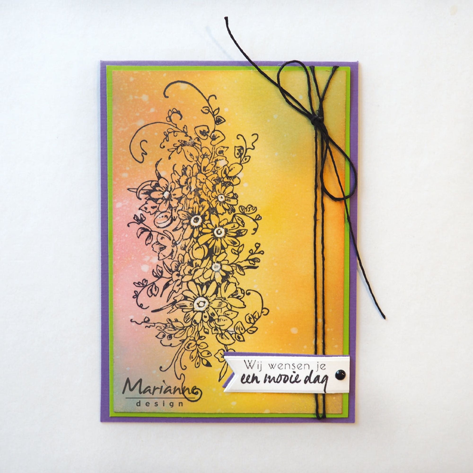 Marianne Design Stamps Tiny's Border Bouquet