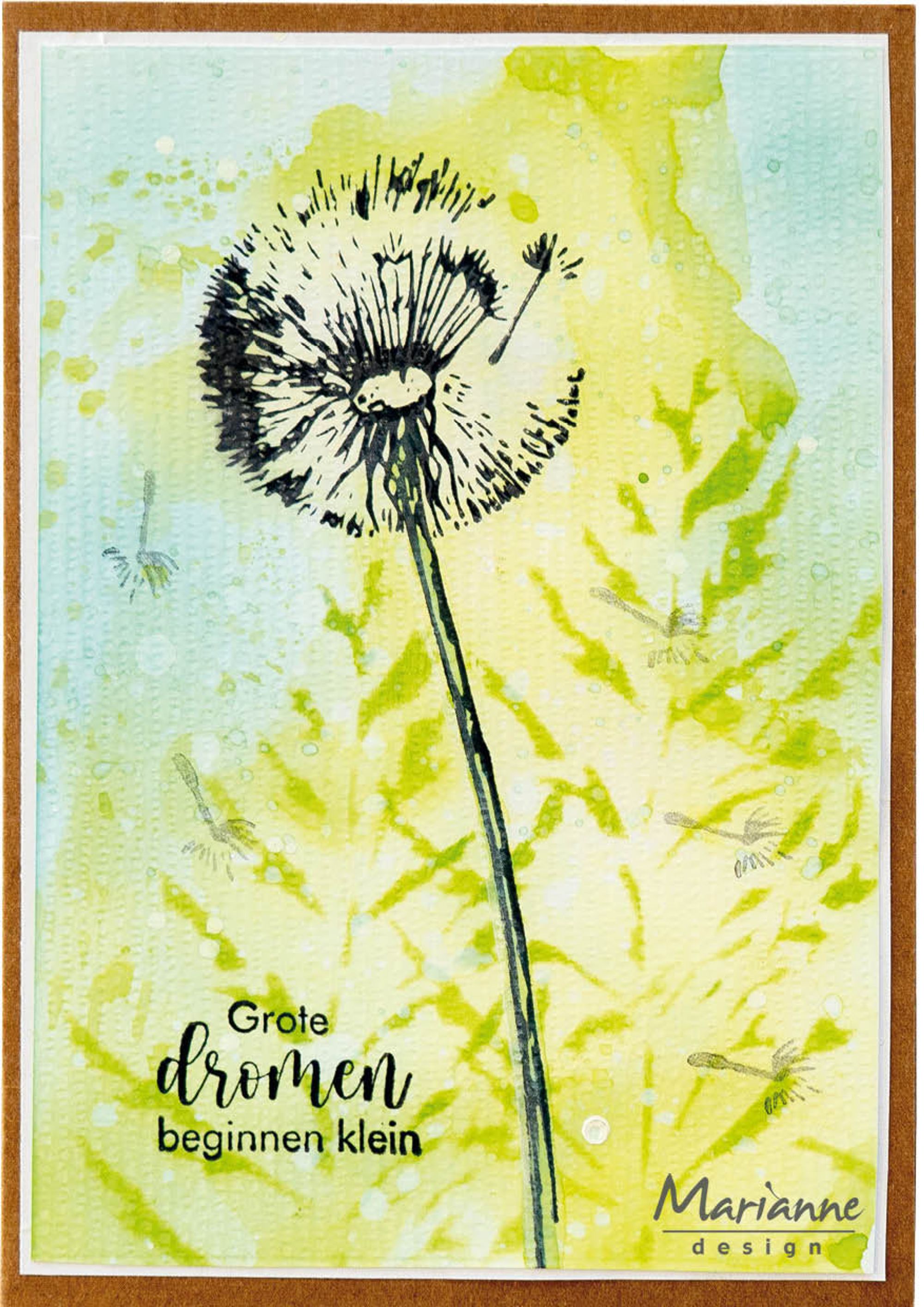 Marianne Design Clear Stamp - Tiny's Border - Blowball