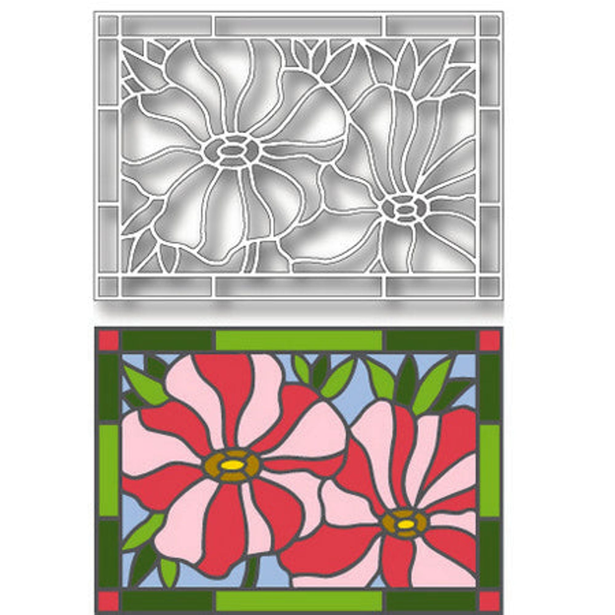 Tutti Designs - Dies - Poppies Stained Glass