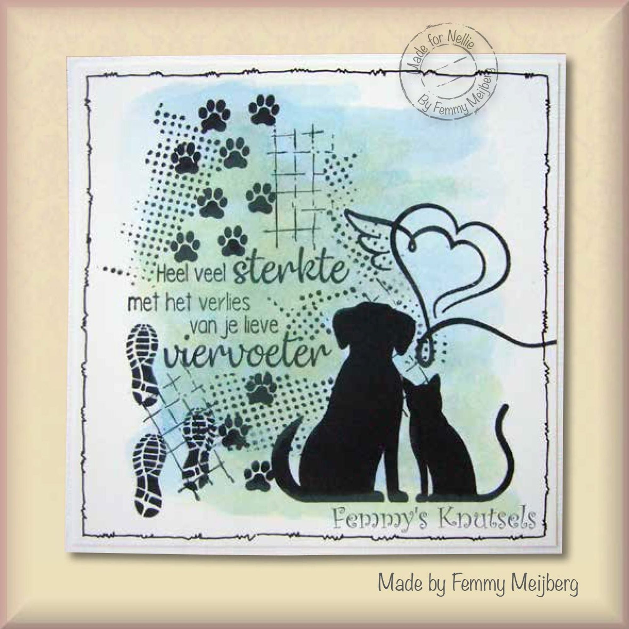 Nellie's Choice Texture Clear Stamp Dots