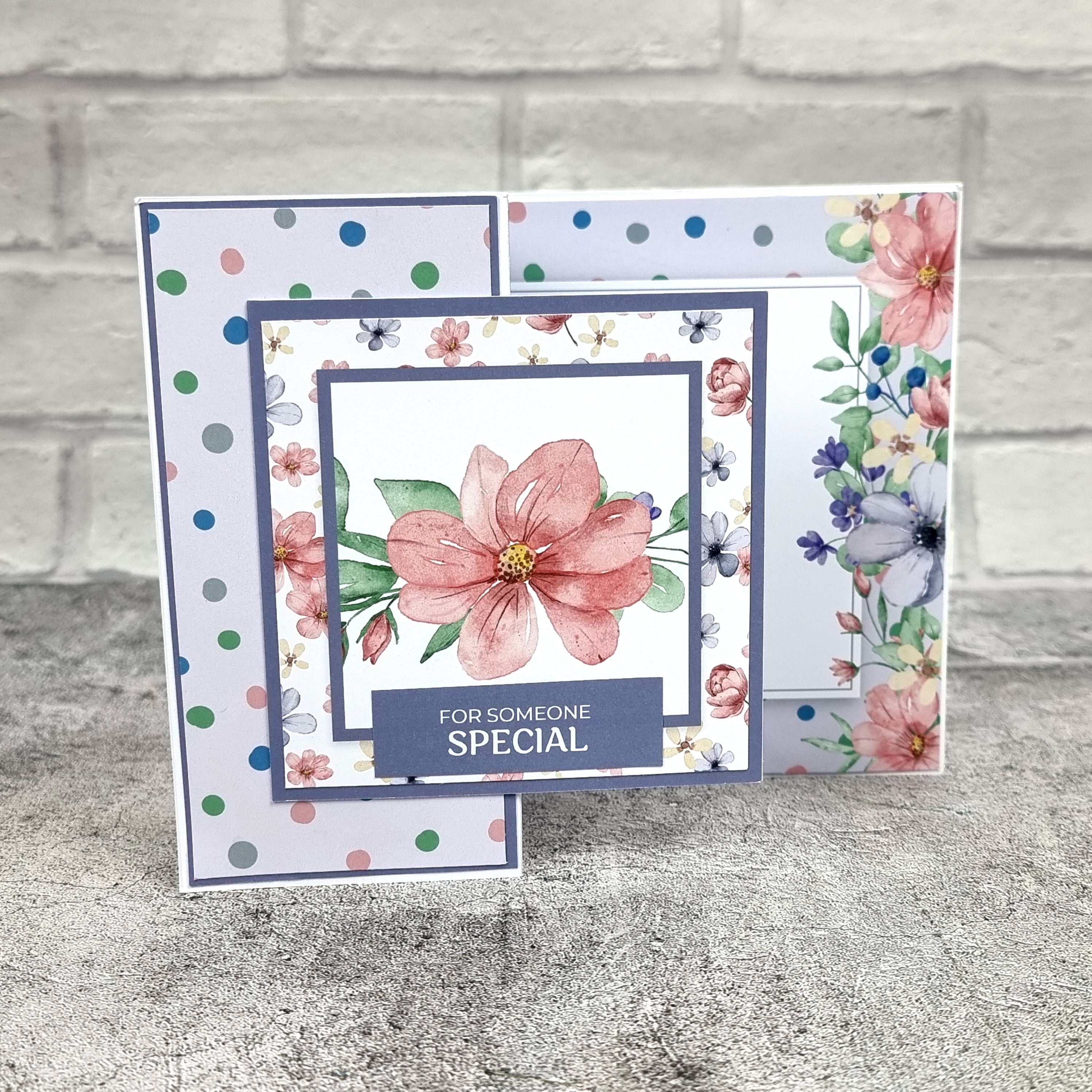 The Paper Boutique Sunny Gardens Frames & Insert Papers for 6 in x 6 in