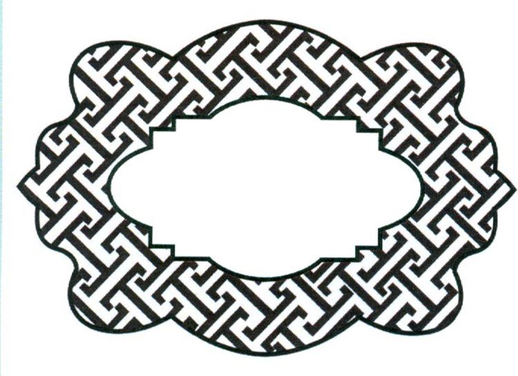 CE Foam Stamps - Greek Key