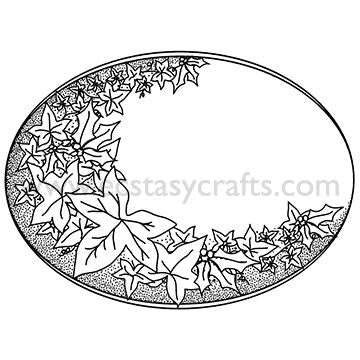 CE Foam Stamps - Holly and Ivy