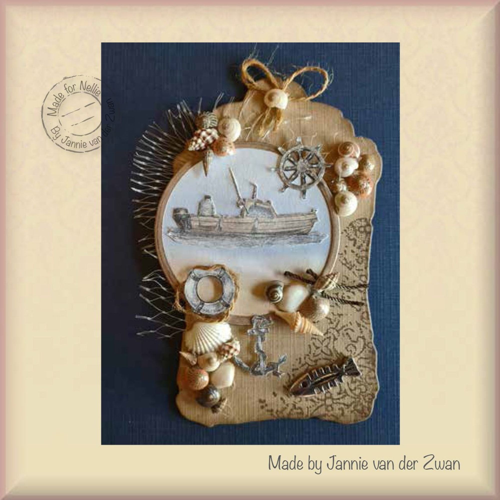 Nellie's Choice Clear Stamp Maritime Boat