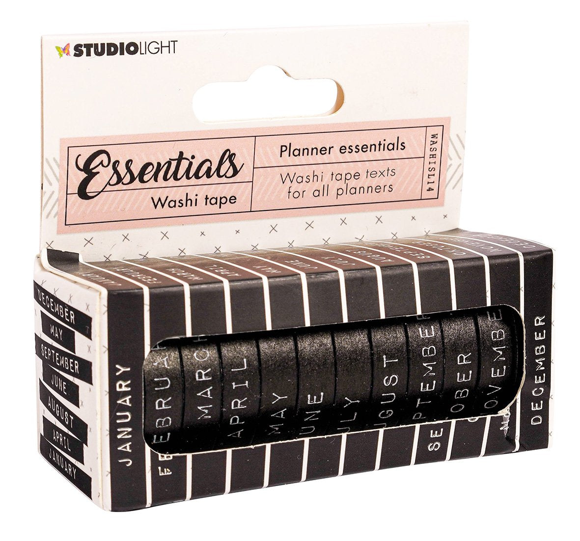 Washi Tape Months Planner Essentials 12 RLnr.14