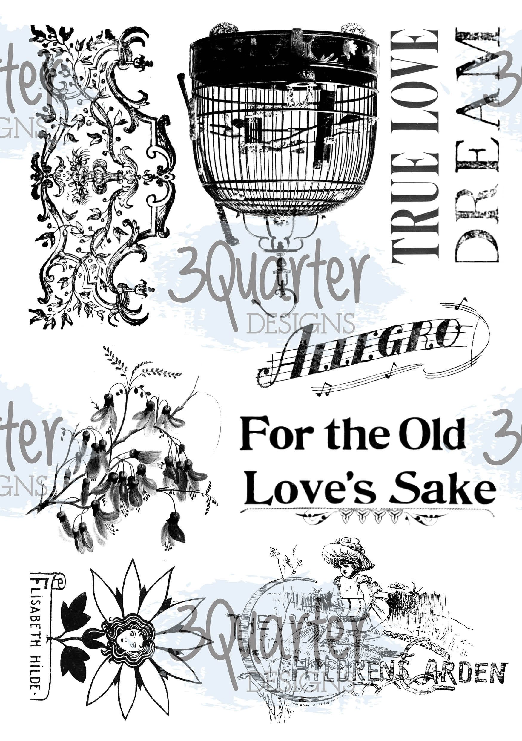 Classically Vintage Vellum