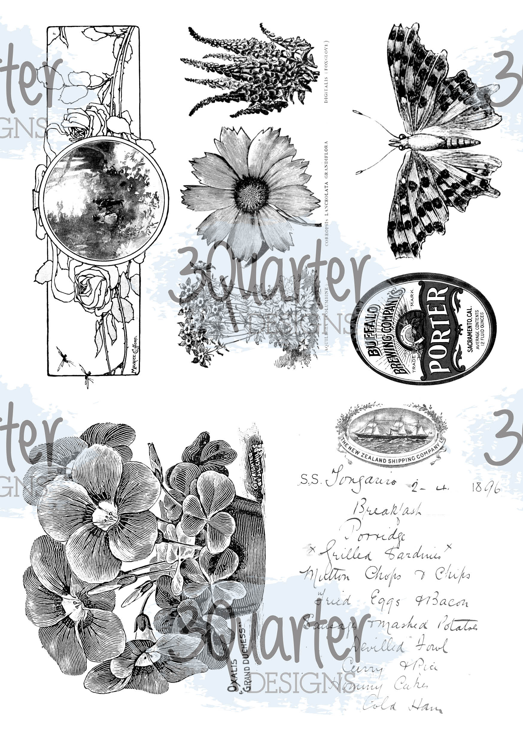 Classically Vintage Vellum