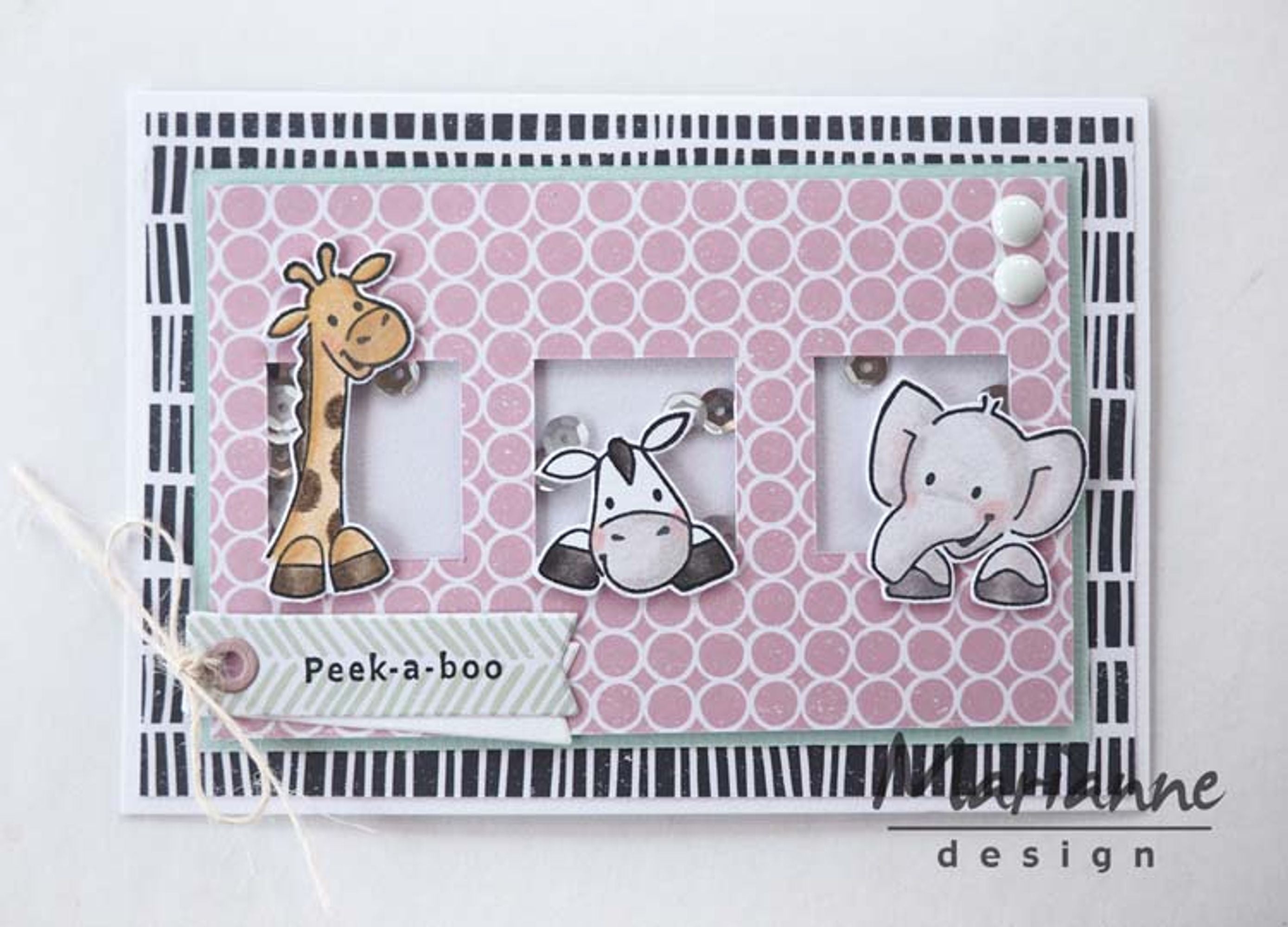 Marianne Design Stamps Eline's Giraffe