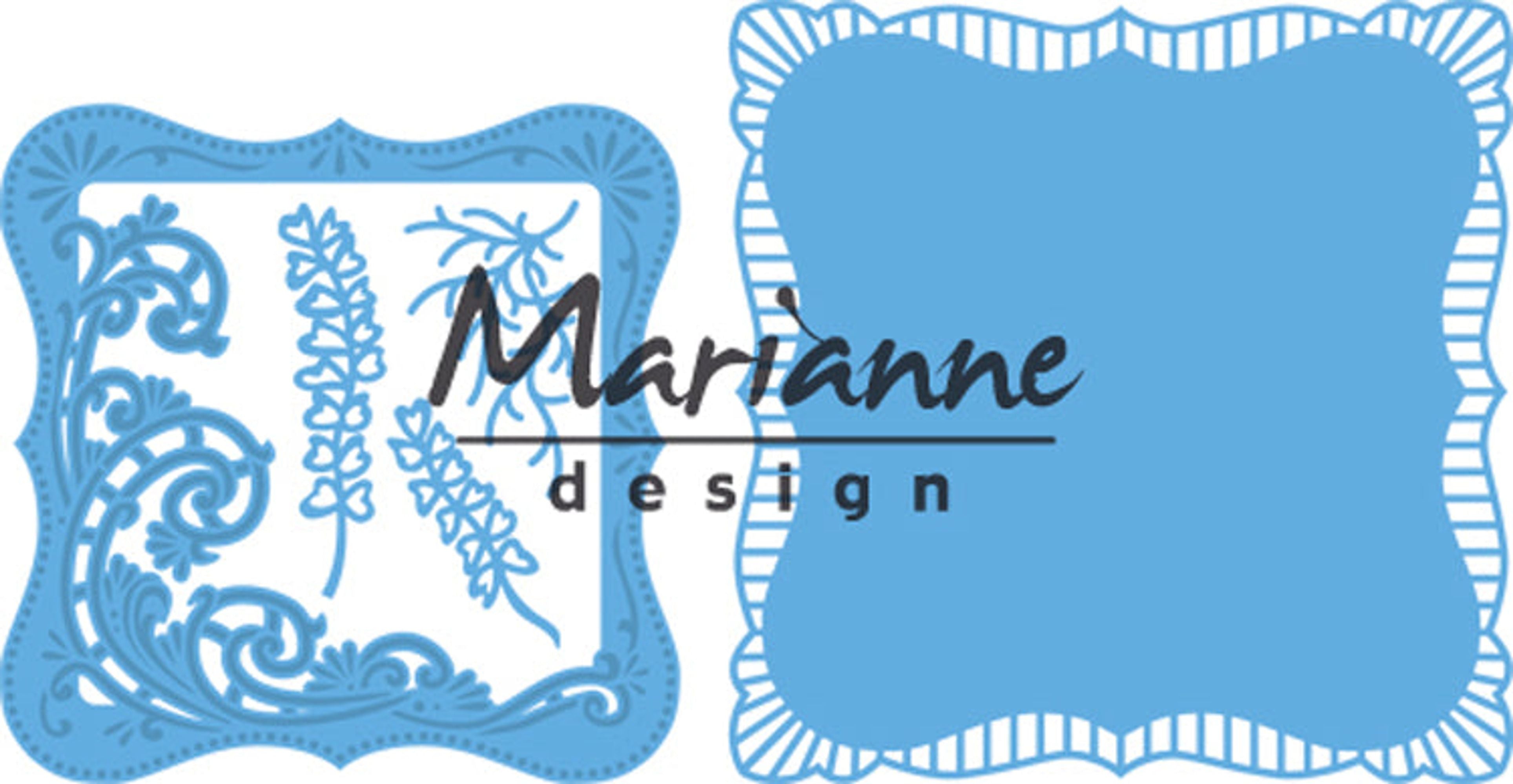 Marianne Design: Creatables Anja's Frilly Square