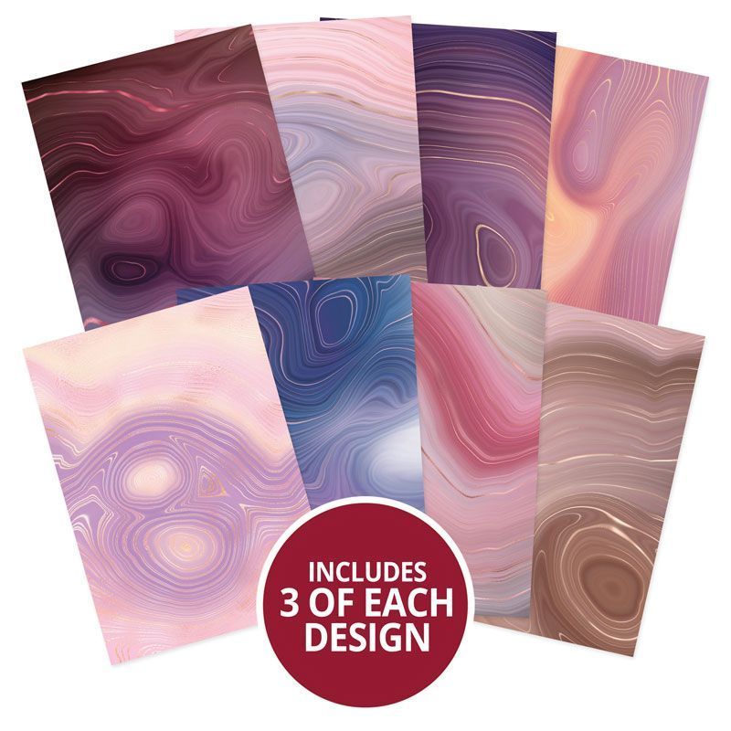 Adorable Scorable Pattern Packs - Marbled Agate