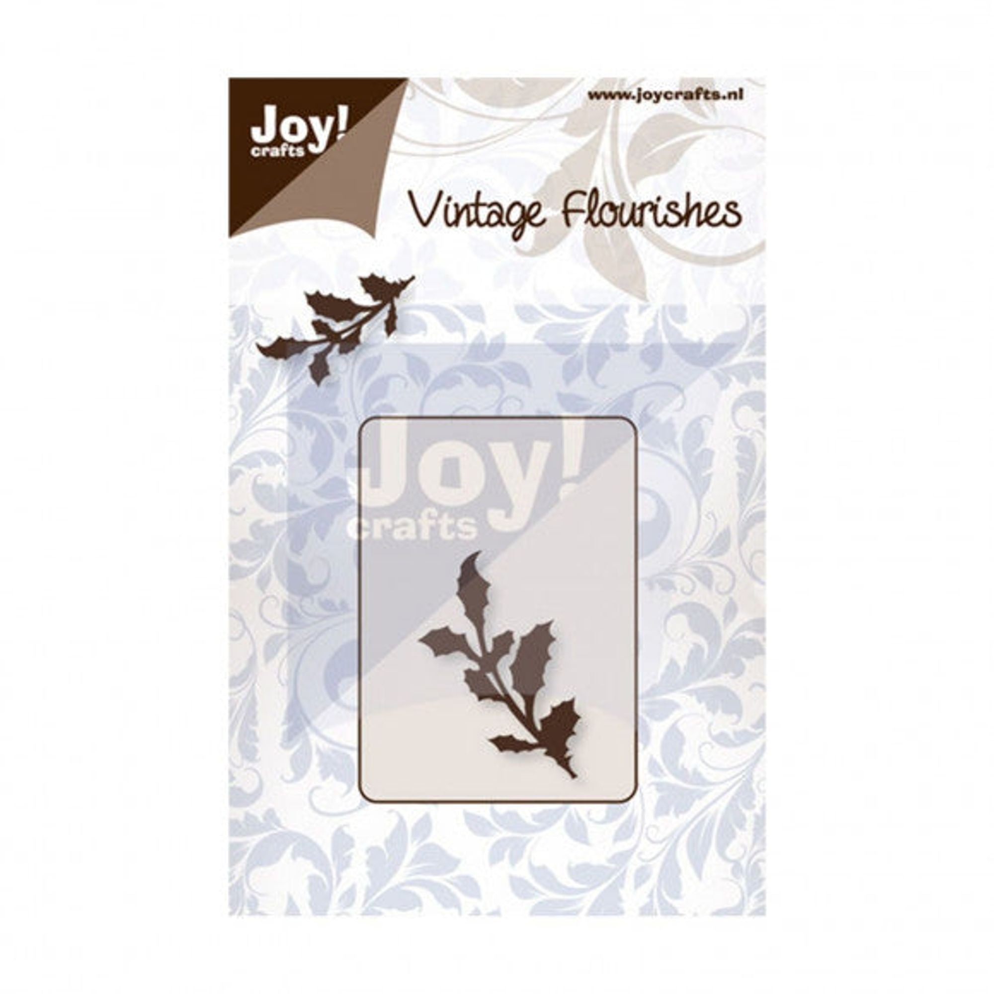 Joy Crafts Die - Vintage Holly Flourish