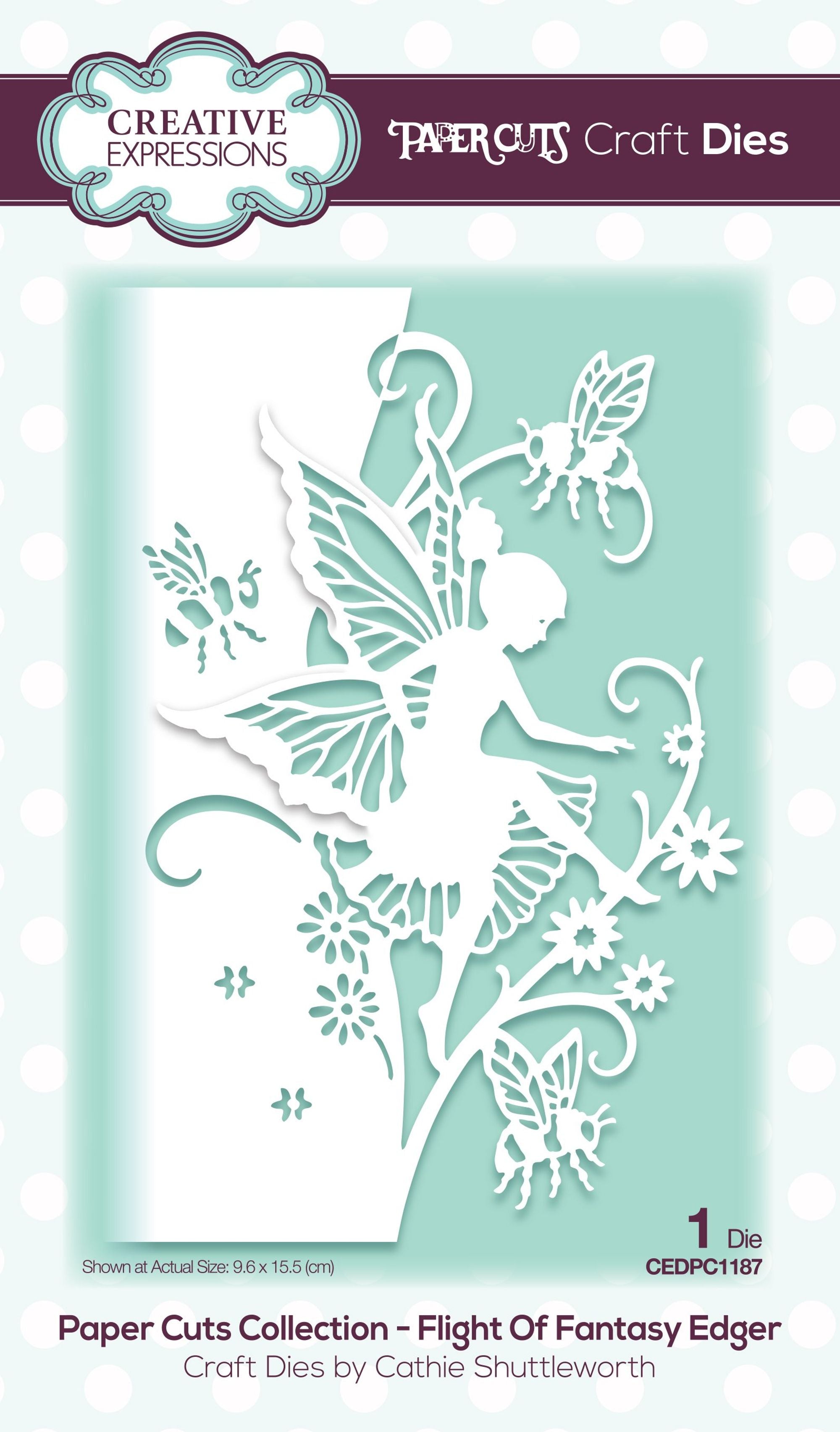 Creative Expressions Paper Cuts Flight Of Fantasy Edger Craft Die