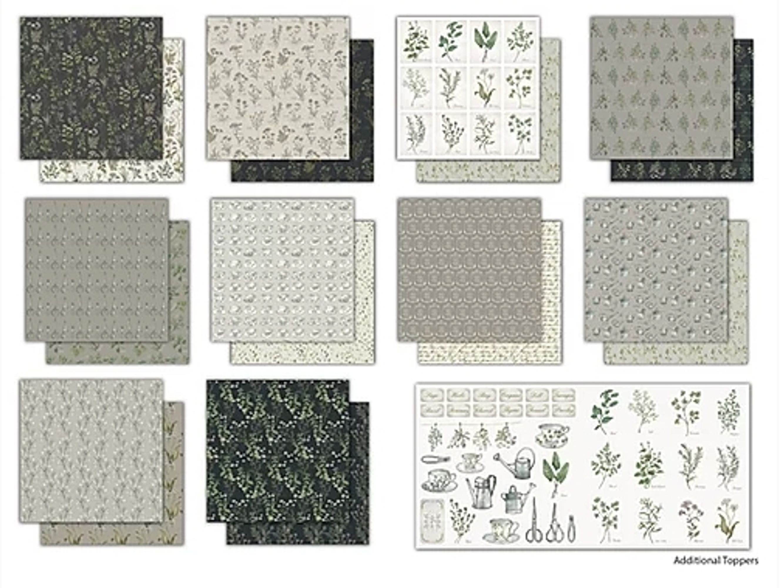The Herbarium - 12x12 Paper Pad