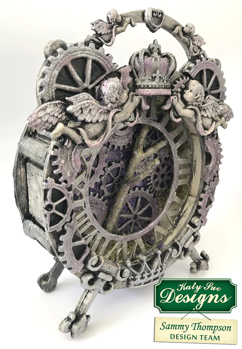 Distressed Cogs Silicone Mould