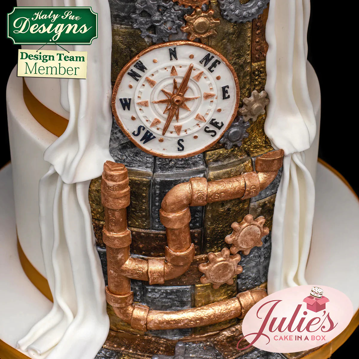 Distressed Cogs Silicone Mould