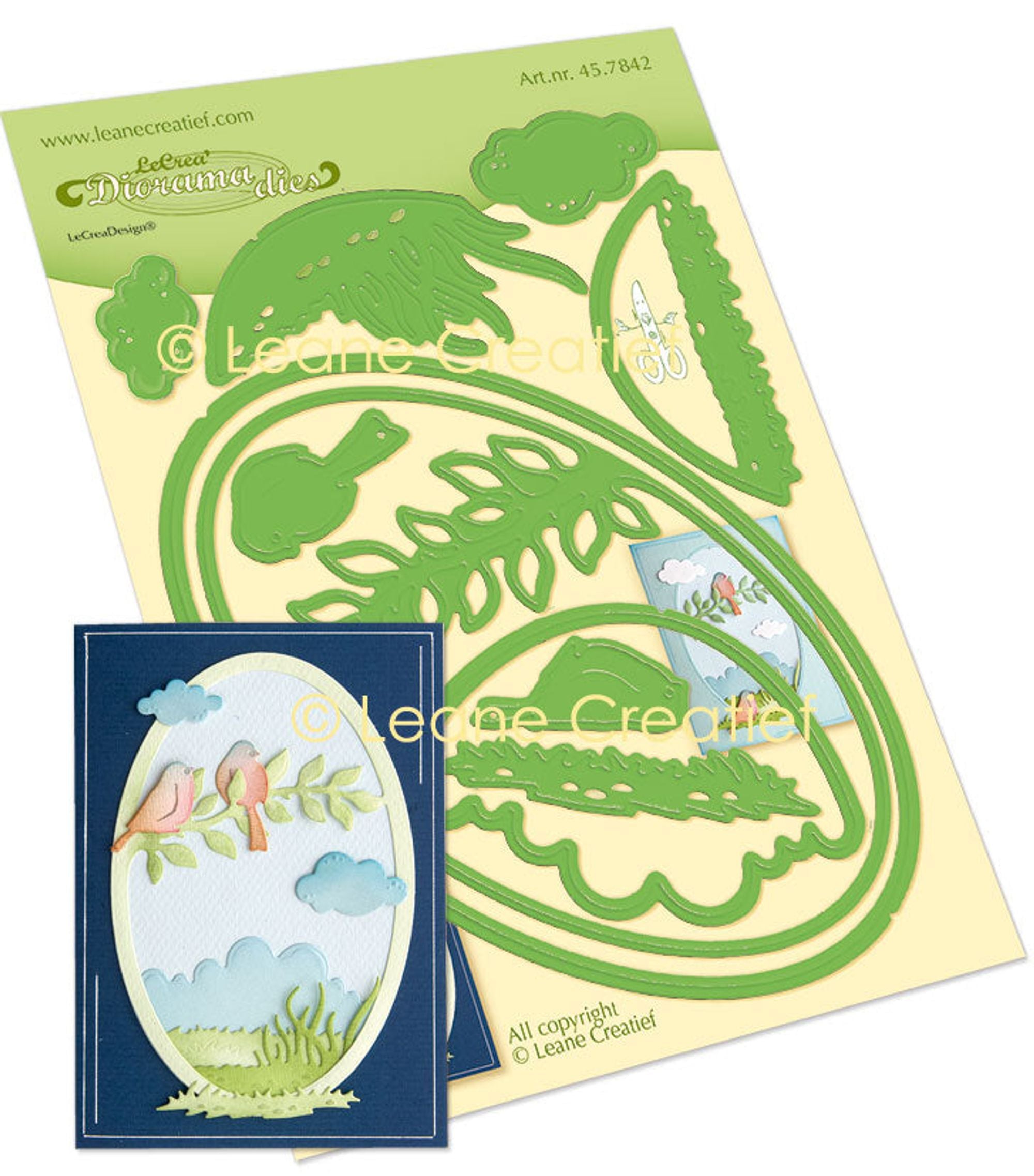 Lea’bilitie Diorama Spring Cut And Embossing Die