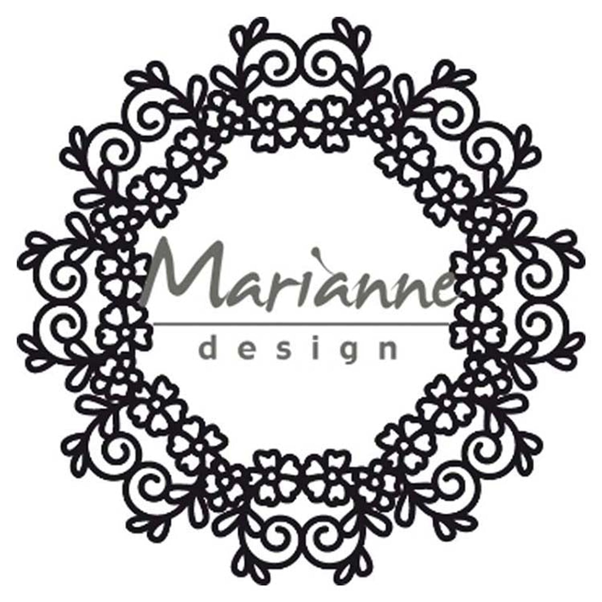Marianne Design Craftables Floral Doily
