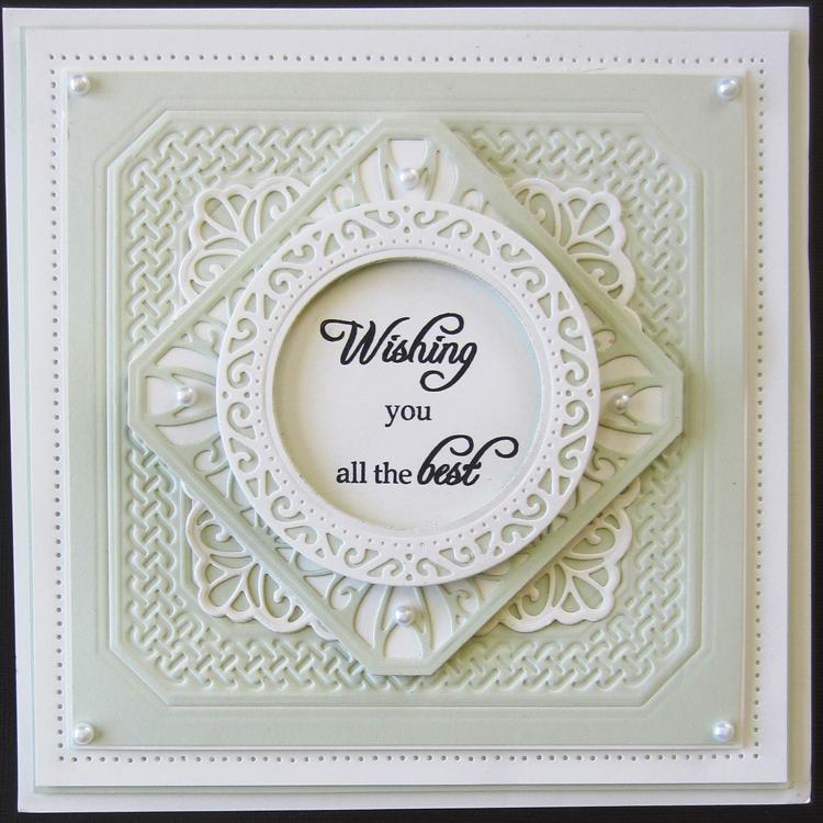 Sue Wilson Dies - Noble Collection  - Classic Adorned Squares