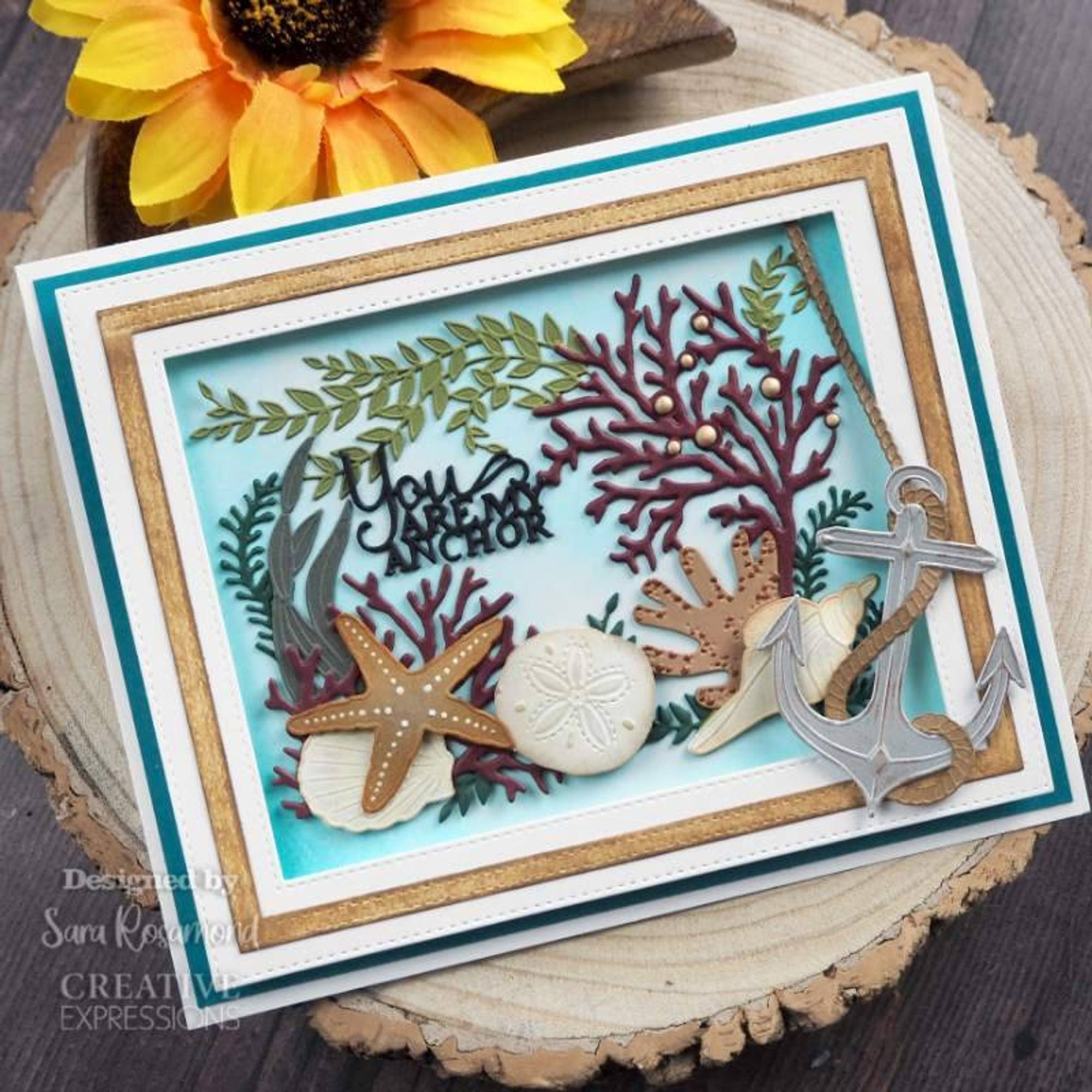 Creative Expressions Sue Wilson You Are My Anchor Frame Die