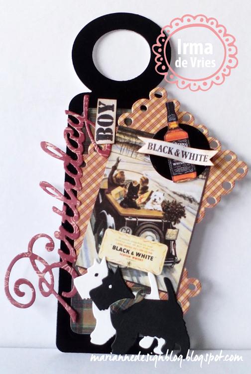 Marianne Design: Collectables Die & Stamp Set - Birthday