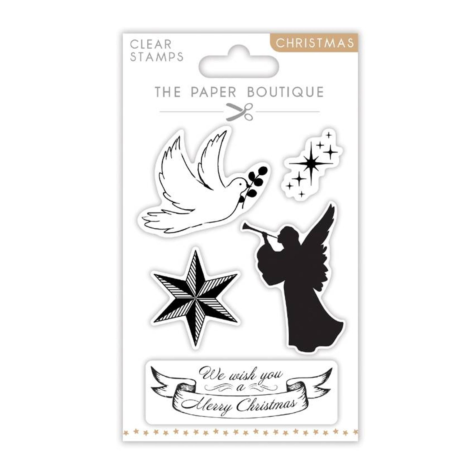 The Paper Boutique Angels A6 Stamp Set