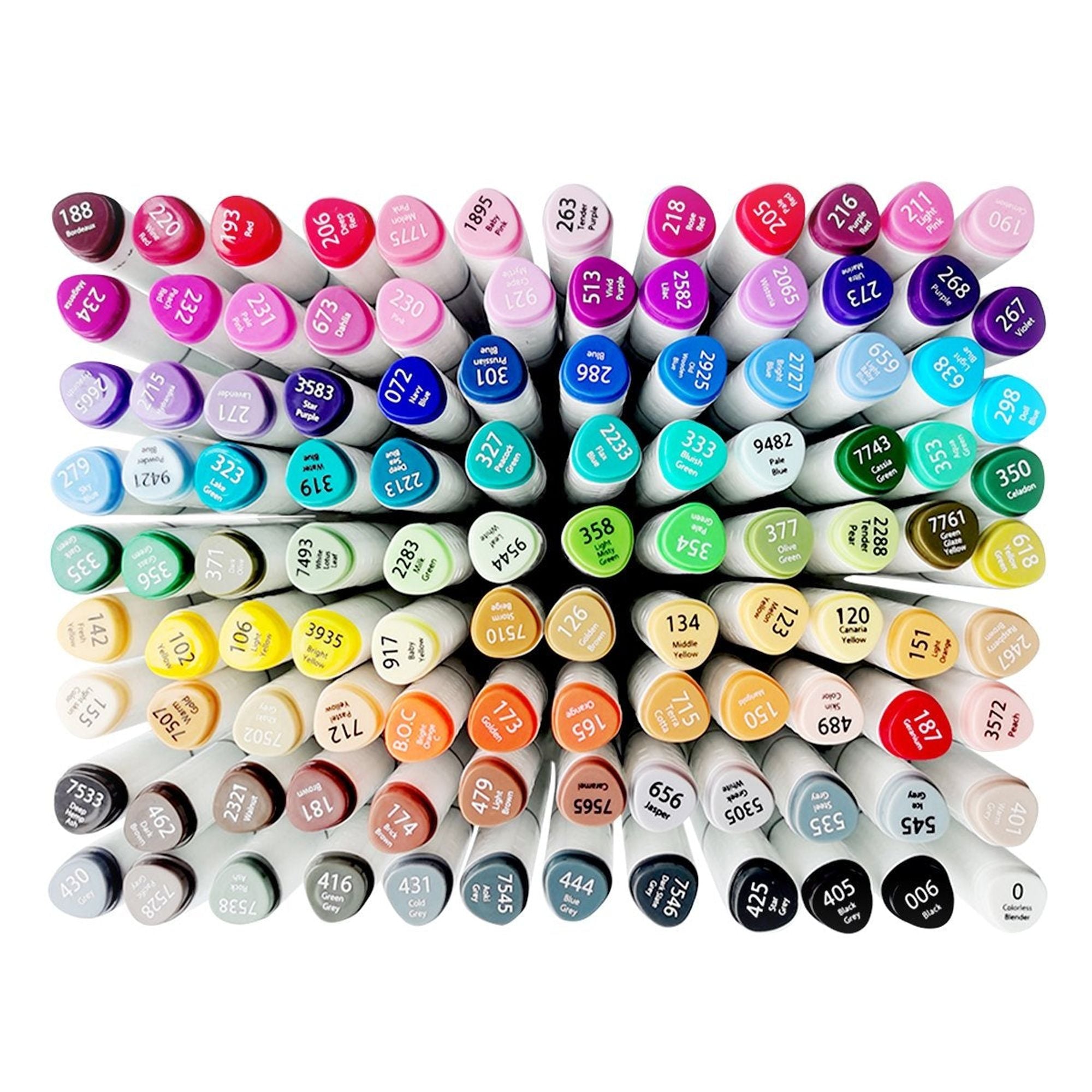 Paint Marker - Warm Tone Colors Set of 8, Medium Tip
