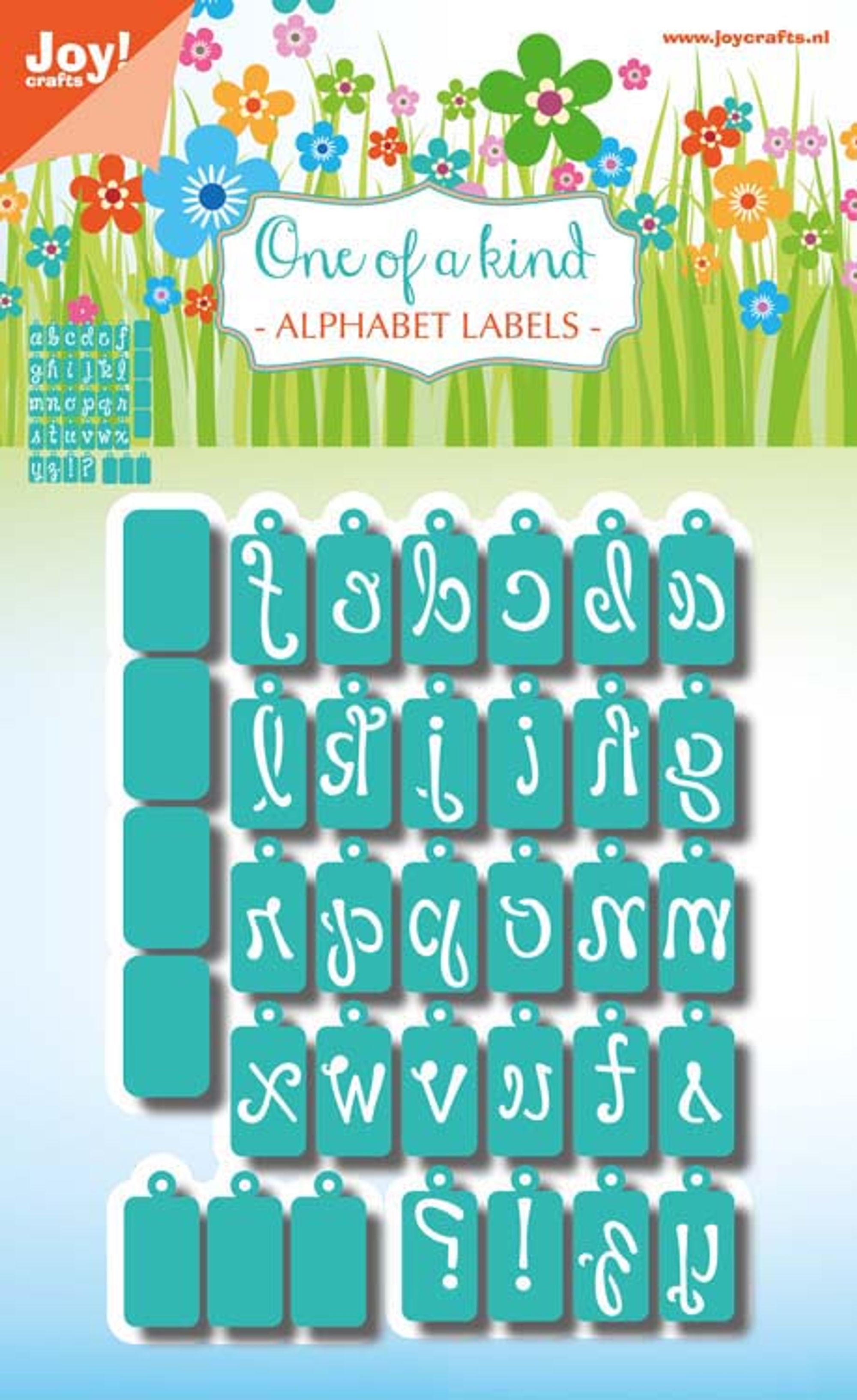 Joy! Craft Die - Alphabet Labels