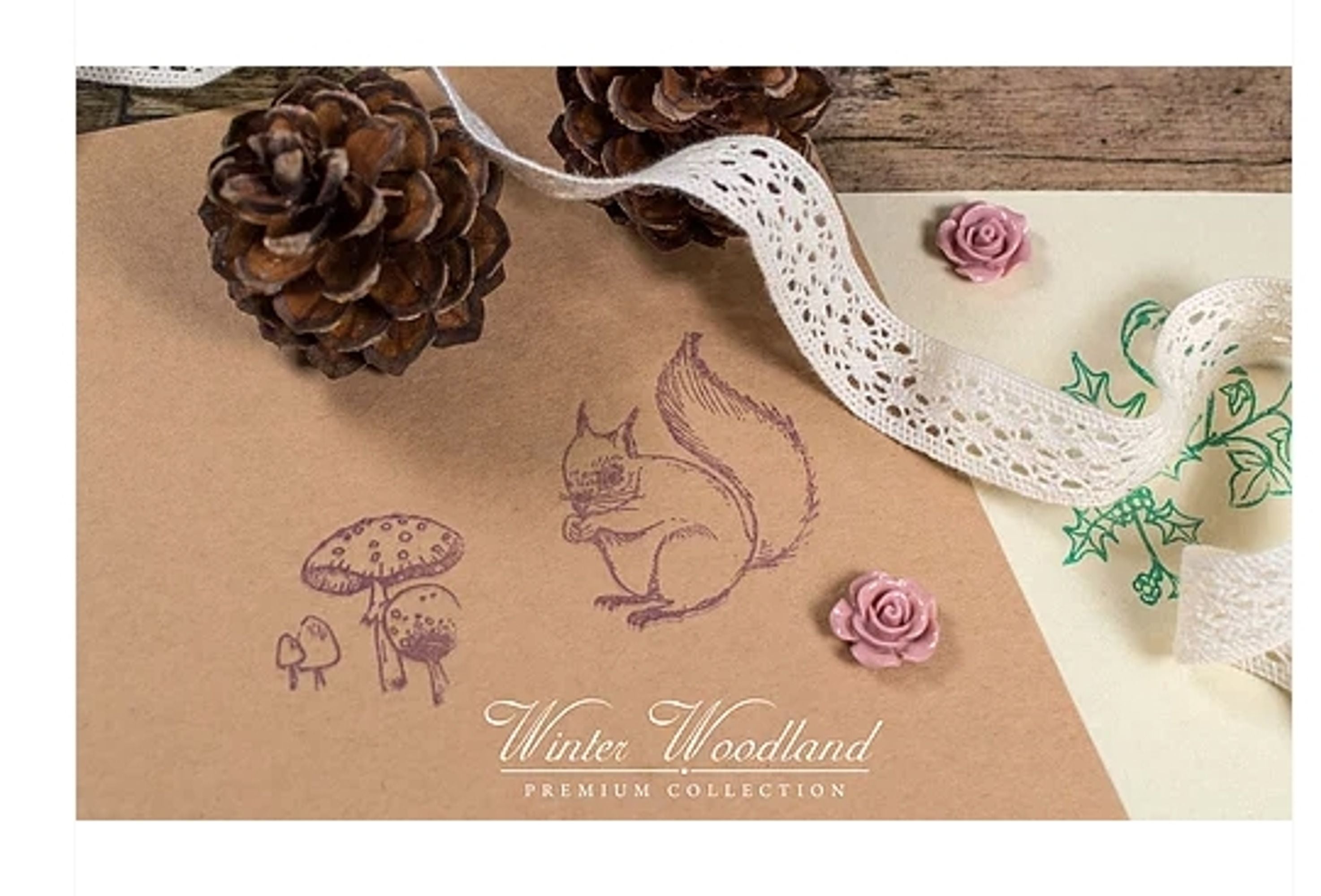 Winter Woodland - Clear Stamp Set