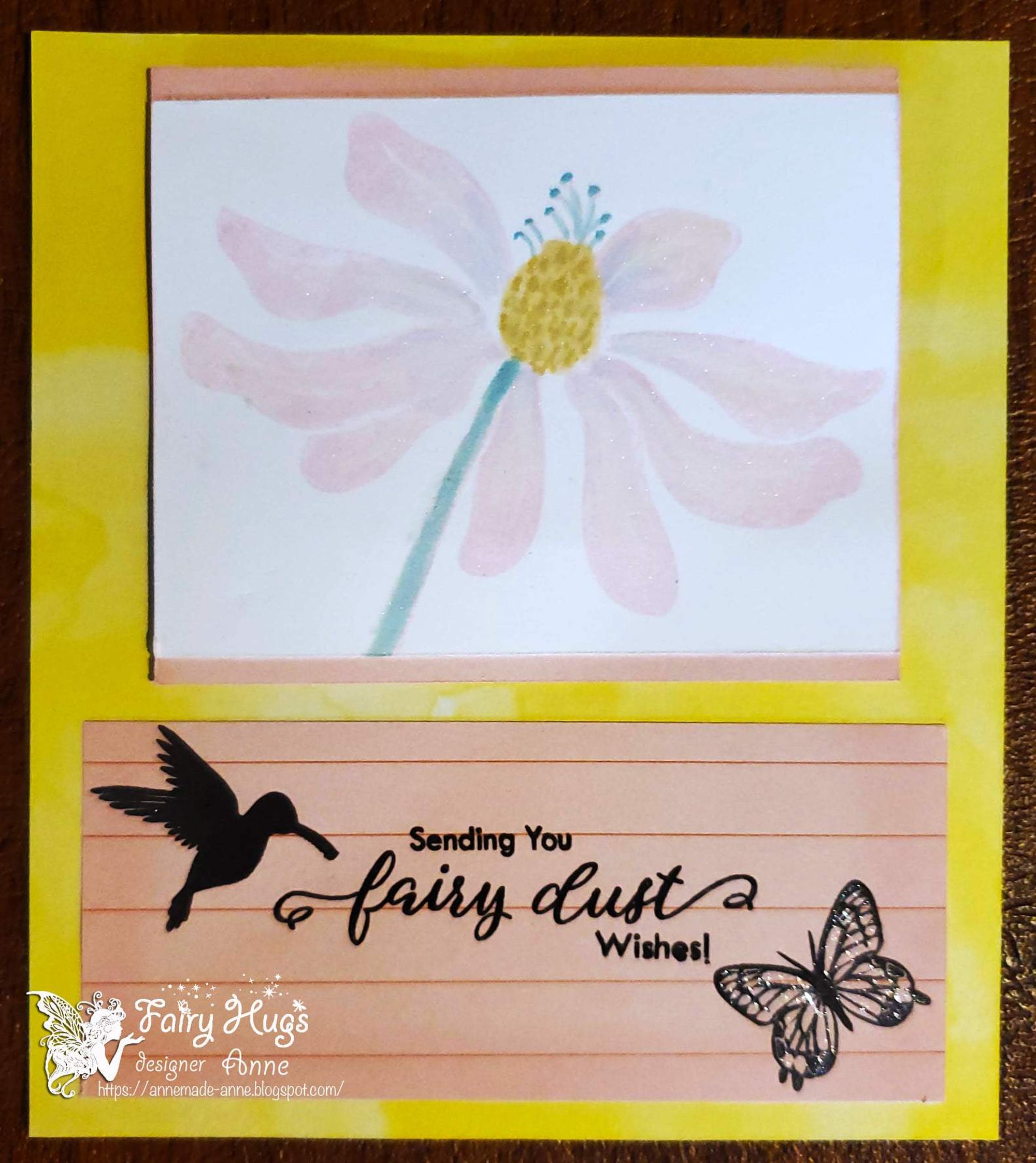 Fairy Hugs Stamps - Fairy Flower