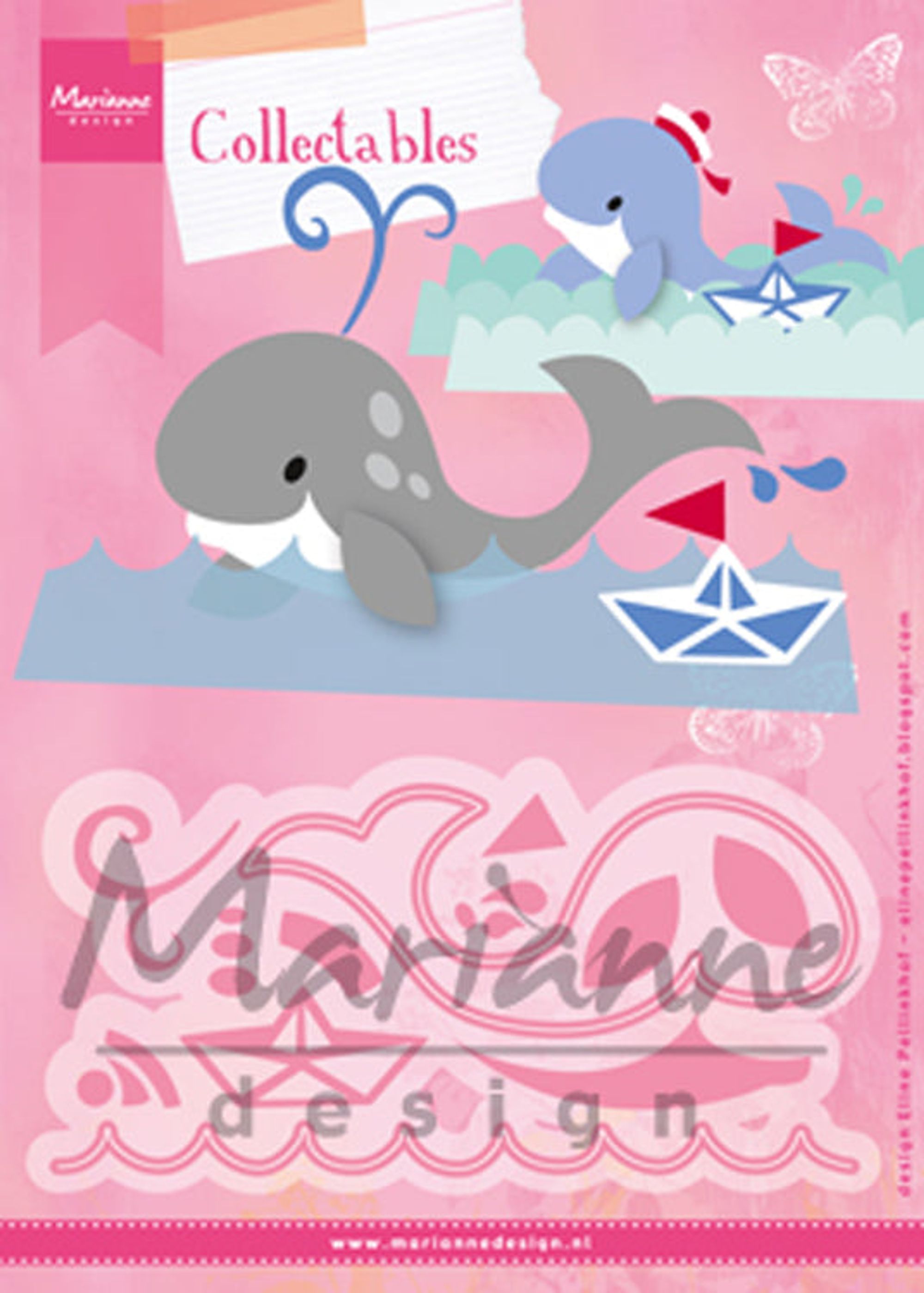 Marianne Design: Collectables Eline's Whale Die Set
