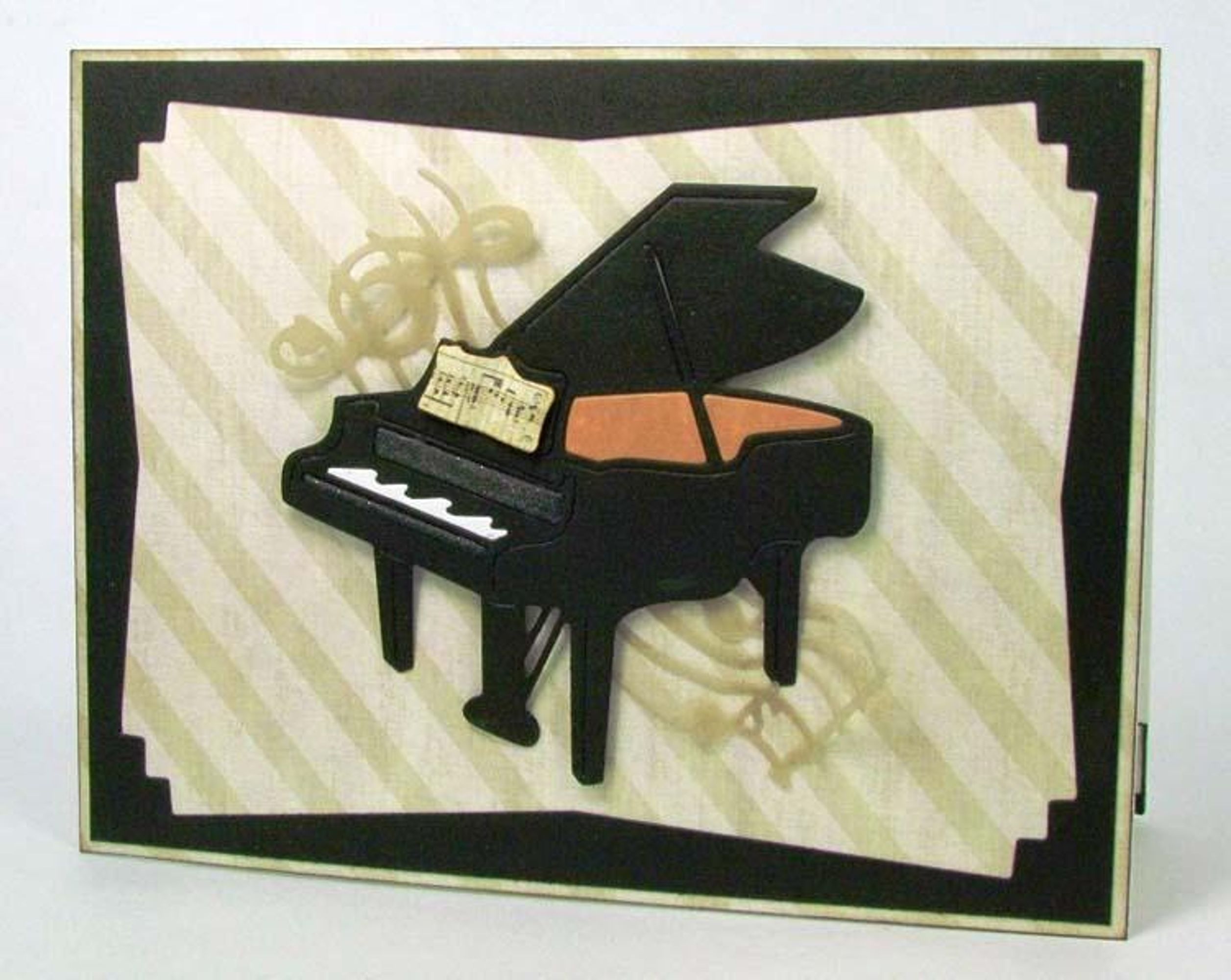 Frantic Stamper Precision Die - Baby Grand Piano