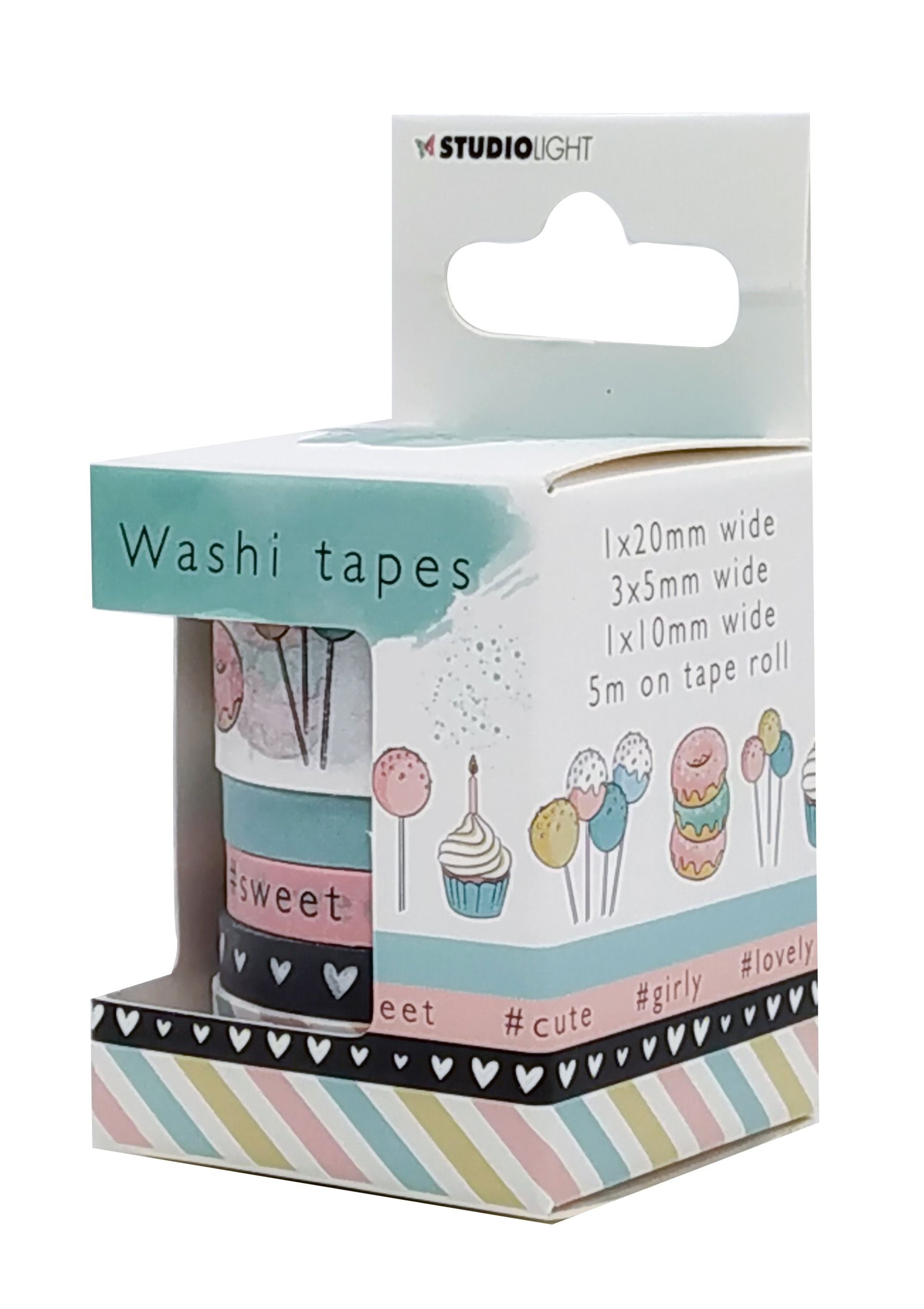 Karin Joan Washi Tape Missees Collection 5 rolls nr.03