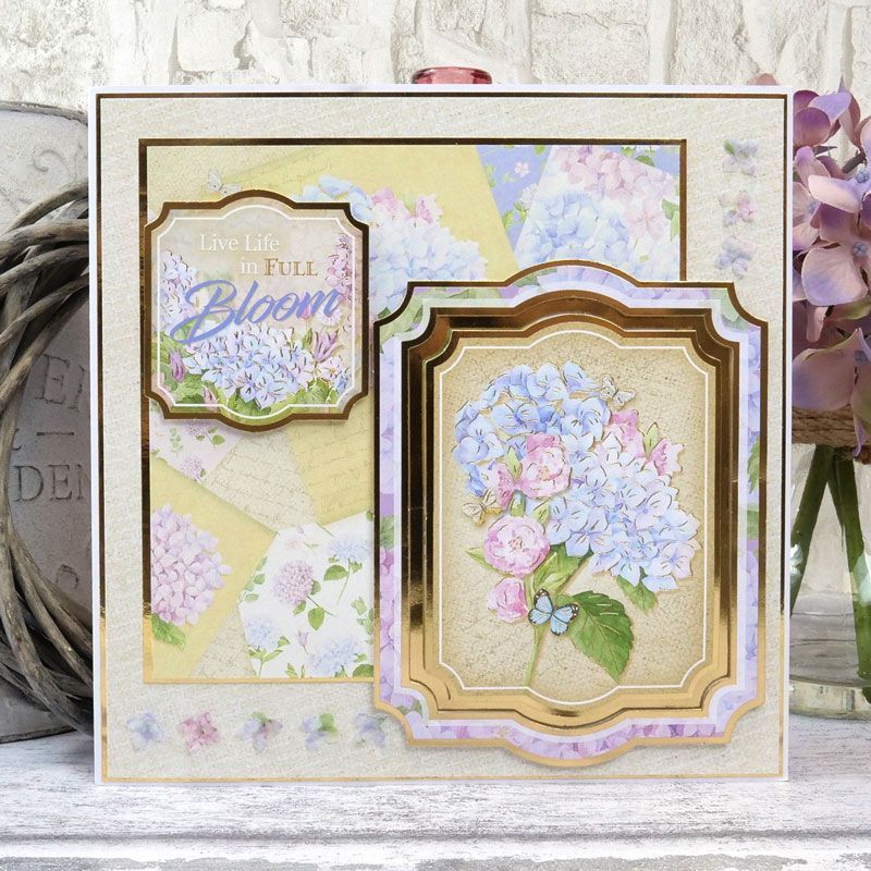 Deluxe Craft Pads - Forever Florals Hydrangea