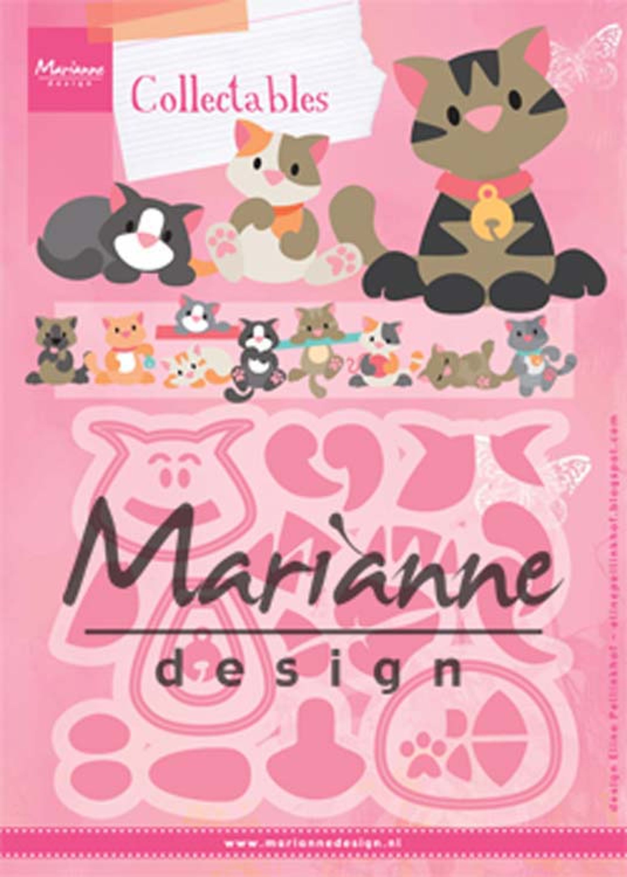Marianne Design Collectables Eline's Kitten