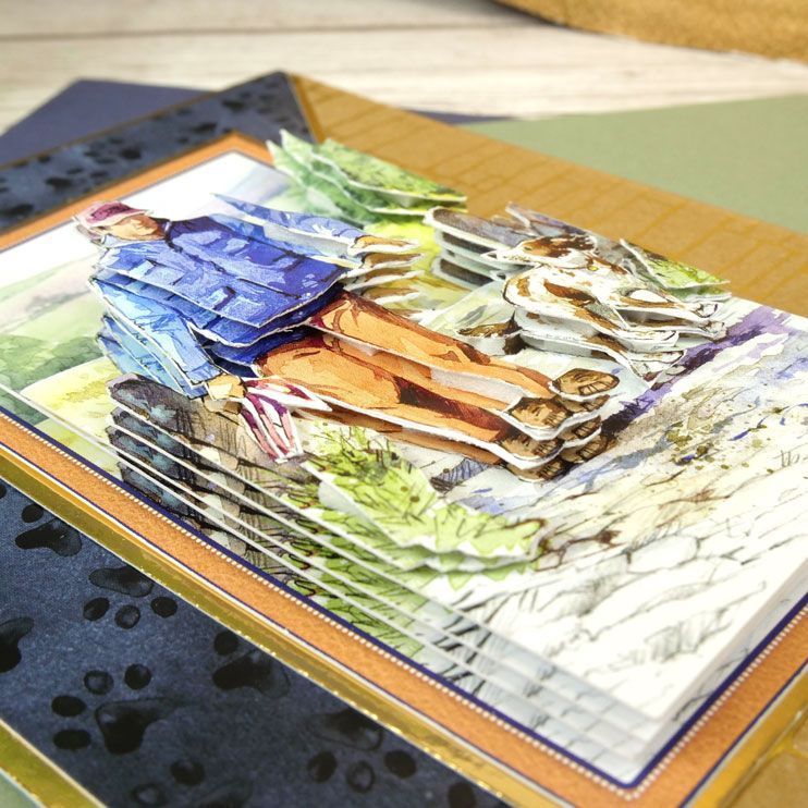 Hobbies For Him Decoupage Book