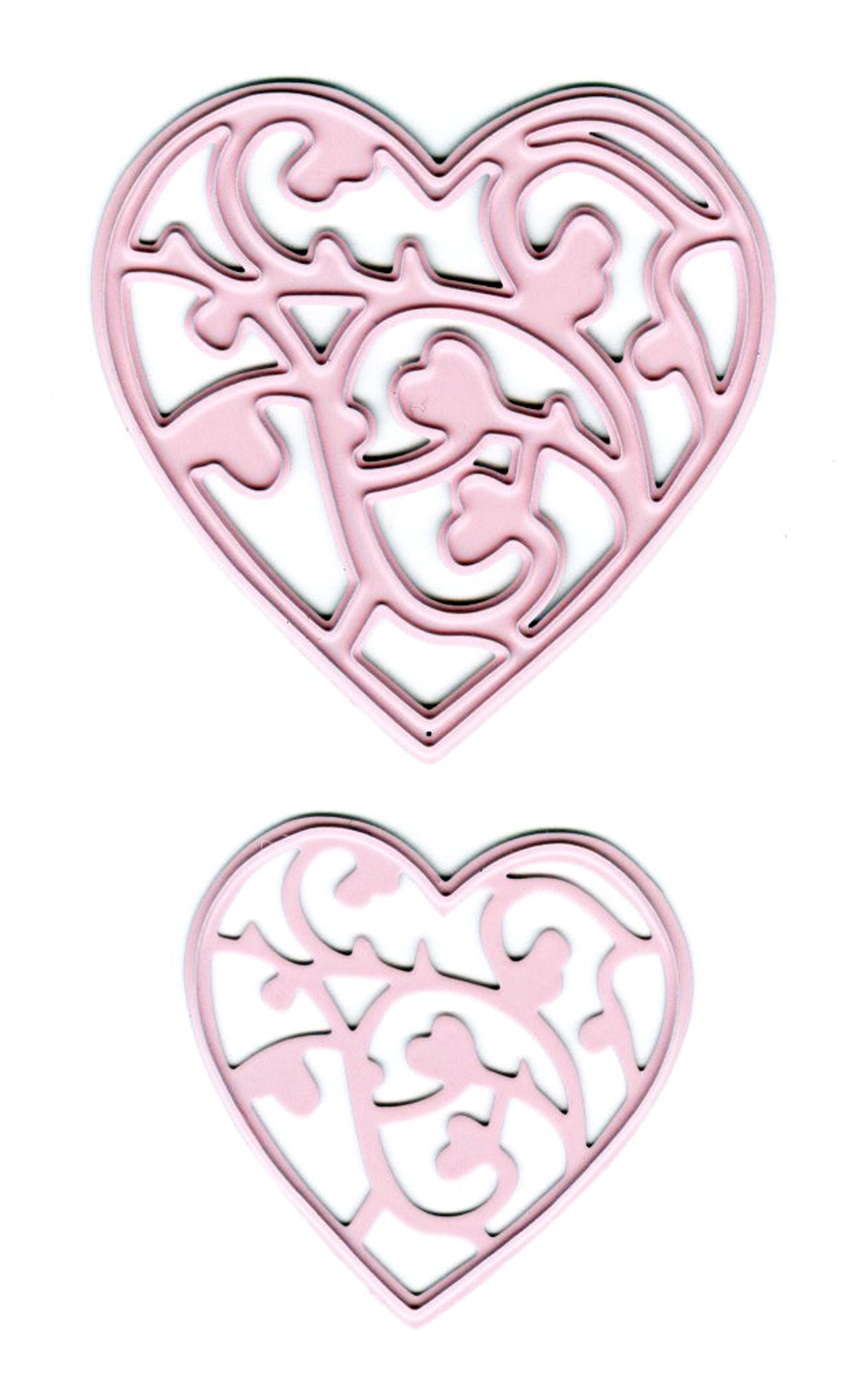 Joy! Crafts Cutting and Embossing Dies - hearts