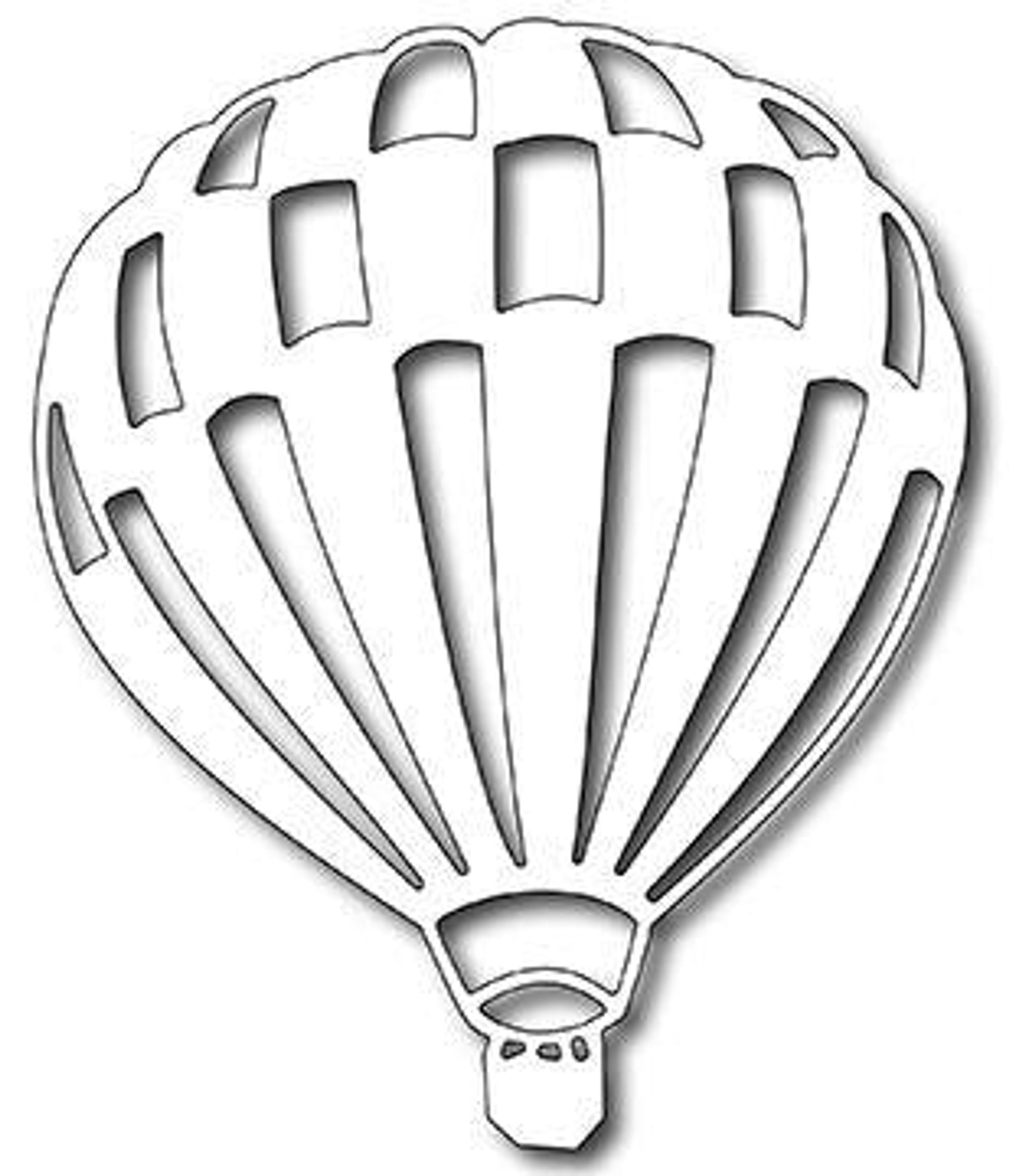 Frantic Stamper Precision Die - Hot Air Balloon